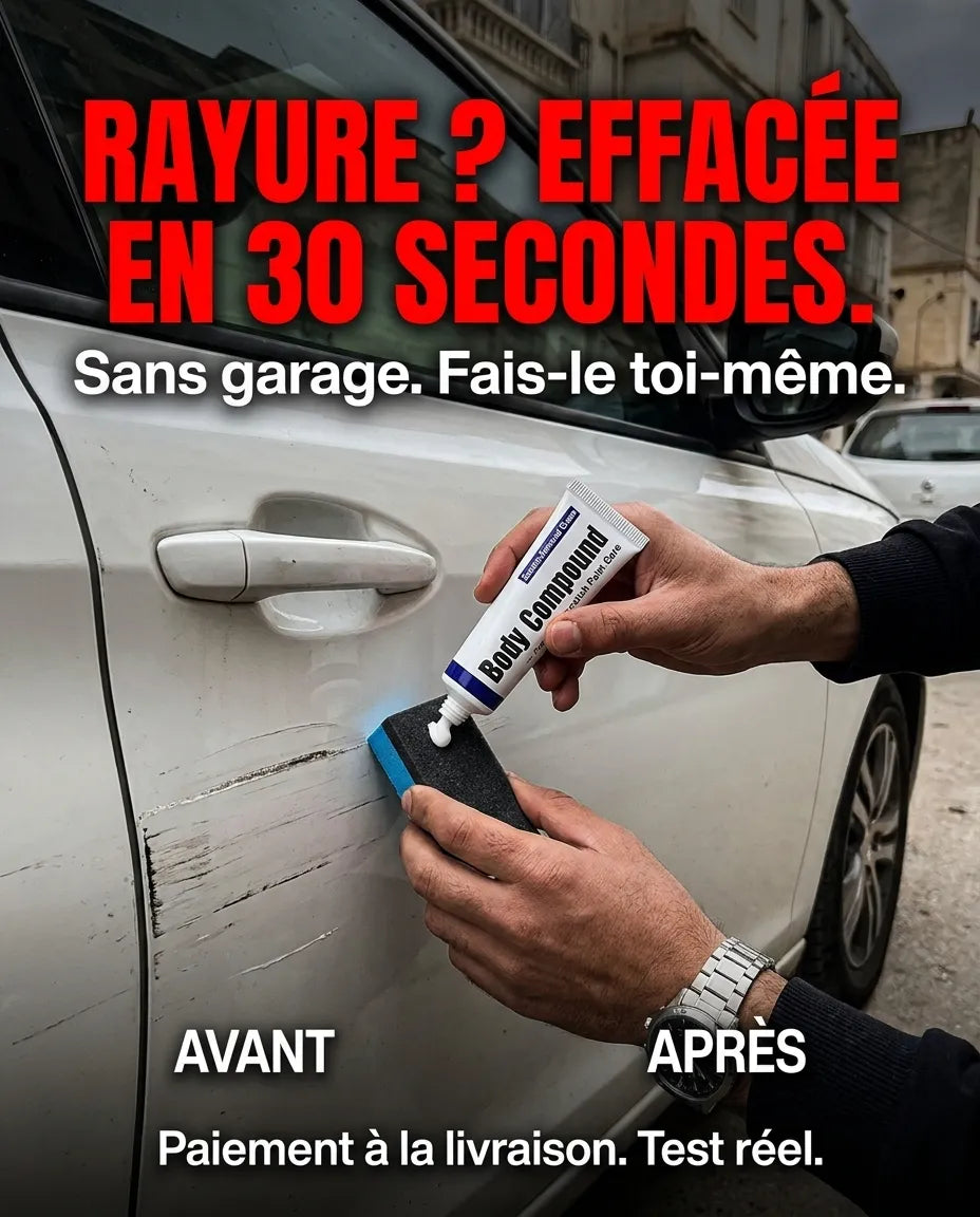 Body Compound Anti-Rayures – Répare, Polit et Fait Briller Instantanément